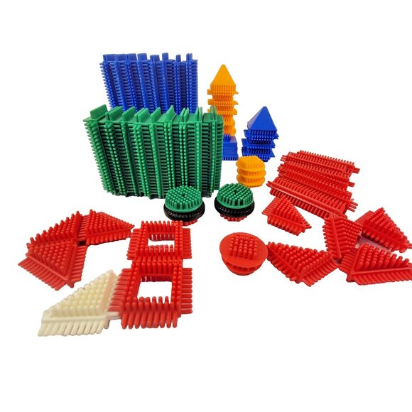 Playskool Bristle Blocks - 45+ Pcs - Picture 3 of 6